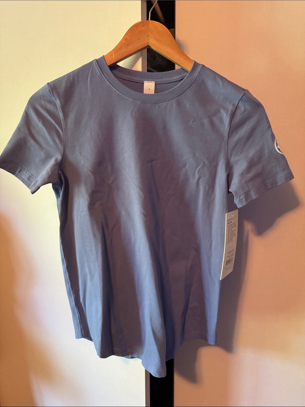lululemon athletica | Club Pilates Colab Short Sleeve Love Crew Tee - Light Blue